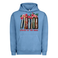Pigment Pebble Blue boho women of the bible Urban Hoodie - JahusDesignShop
