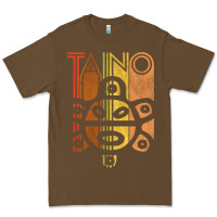 Cacao Taino Sun Boricua Vintage Taino Gift of Puerto Rico Premium Tee - longCreatives