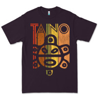 Plum Taino Sun Boricua Vintage Taino Gift of Puerto Rico Premium Tee - longCreatives