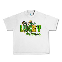 Lunar Rock One Lucky Auntie St. Patrick's Day Urban Heavy Tee - CowGirlArtShop