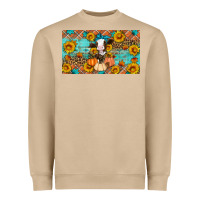 Mushroom Fall cow Heavyweight Sweatshirt - Artiststas