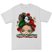 Dove Grey Mexicana messy bun Premium Tee - NancyCooperArtShop