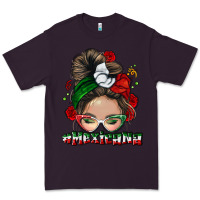 Plum Mexicana messy bun Premium Tee - NancyCooperArtShop