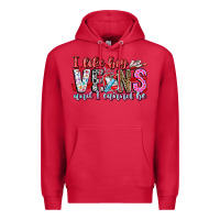 Cardinal I Like big veins and cannot be Premium Hoodie - CowhideDigitalArt