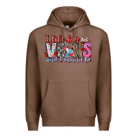 Chestnut I Like big veins and cannot be Premium Hoodie - CowhideDigitalArt