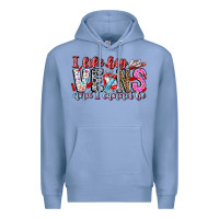 Colony Blue I Like big veins and cannot be Premium Hoodie - CowhideDigitalArt