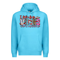 Ocean Blue I Like big veins and cannot be Premium Hoodie - CowhideDigitalArt