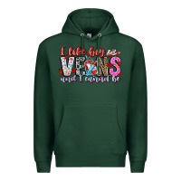 Sports Green I Like big veins and cannot be Premium Hoodie - CowhideDigitalArt