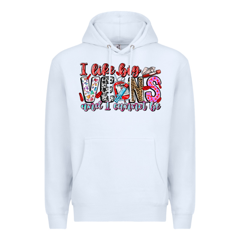 I Like Big Veins And Cannot Be Premium Hoodie by CowhideDigitalArt | Teevron
