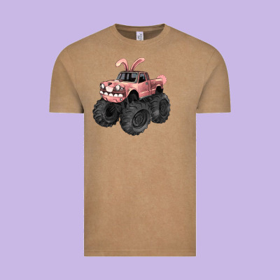 Easter Monster Truck Easter Day Vintage Tee Designed By Howdyjamesfarm