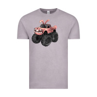 Vintage Zinc Easter monster truck Easter Day Vintage Tee - HowdyJamesFarm