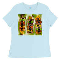 Baby Blue flannels hayrides pumpkins bonfires fall Ladies Tee - TumblerDesignByShophia