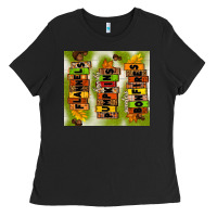 Black flannels hayrides pumpkins bonfires fall Ladies Tee - TumblerDesignByShophia