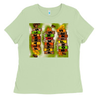 Matcha flannels hayrides pumpkins bonfires fall Ladies Tee - TumblerDesignByShophia