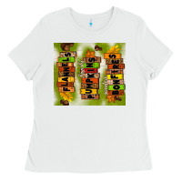 White flannels hayrides pumpkins bonfires fall Ladies Tee - TumblerDesignByShophia