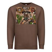 Chestnut western rodeo Premium Sweatshirt - AdoDesignShop