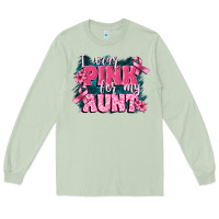 Matcha i wear pink for my aunt Long Sleeve Tee - FaDigitalArtStudio