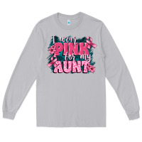 Moon Dust i wear pink for my aunt Long Sleeve Tee - FaDigitalArtStudio