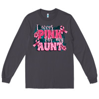 Smoke i wear pink for my aunt Long Sleeve Tee - FaDigitalArtStudio