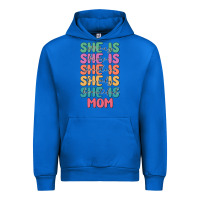 Cobalt she is mom Urban Hoodie - JahusDesignShop