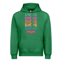 Emerald she is mom Urban Hoodie - JahusDesignShop