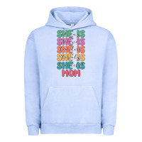 Pigment Grape Ice she is mom Urban Hoodie - JahusDesignShop