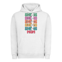 Pigment Lunar Rock she is mom Urban Hoodie - JahusDesignShop