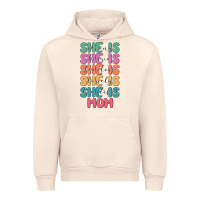 Sandshell she is mom Urban Hoodie - JahusDesignShop
