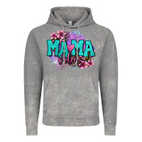 Cloud Rock mama vibes floral Vintage Hoodie - OliviaCreatesArt