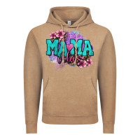 Mama Vibes Floral Vintage Hoodie | Teevron