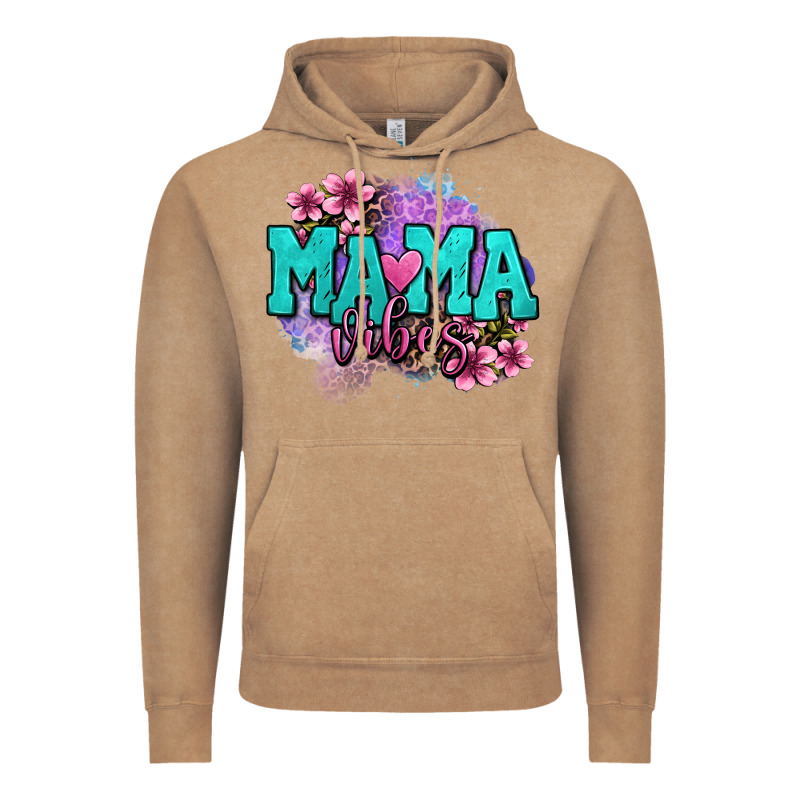 Mama Vibes Floral Vintage Hoodie by OliviaCreatesArt | Teevron
