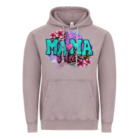 Vintage Zinc mama vibes floral Vintage Hoodie - OliviaCreatesArt
