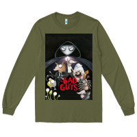 Army Green Graphic Movies  badguys film Mens Funny Long Sleeve Tee - longCreatives