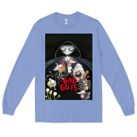 Colony Blue Graphic Movies  badguys film Mens Funny Long Sleeve Tee - longCreatives