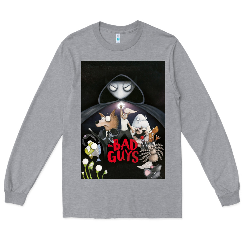 Graphic Movies  Badguys Film Mens Funny Long Sleeve Tee by longCreatives | Teevron