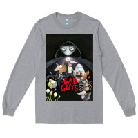 Heather Grey Graphic Movies  badguys film Mens Funny Long Sleeve Tee - longCreatives