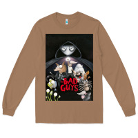 Toasted Coconut Graphic Movies  badguys film Mens Funny Long Sleeve Tee - longCreatives