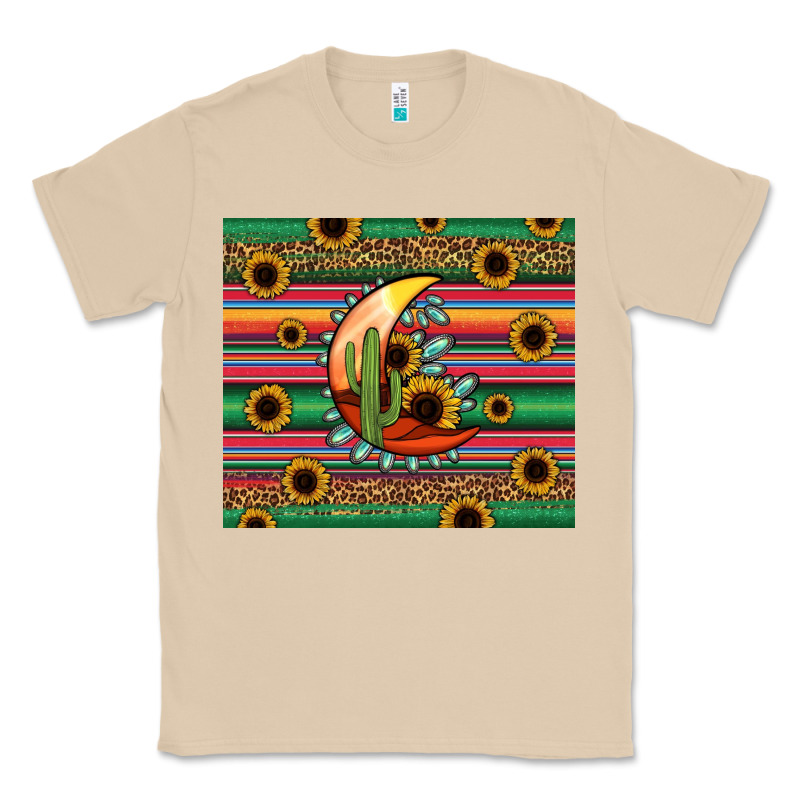 Western Desert Moon Classic Tee by Jasminsmagicworld | Teevron