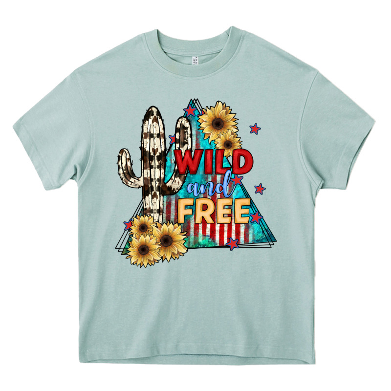 Wıld And Free Heavy Core Tee by JahusDesignShop | Teevron