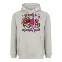 Moon Dust in october we wear pink football Heavyweight Hoodie - AdoDesignShop