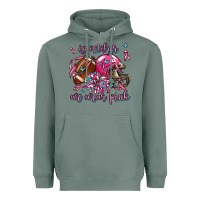 Sage in october we wear pink football Heavyweight Hoodie - AdoDesignShop