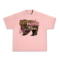 Salmon Mama bear mother's day Urban Heavy Tee - HowdyJamesFarm