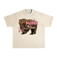 Sandshell Mama bear mother's day Urban Heavy Tee - HowdyJamesFarm