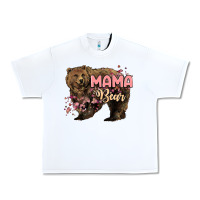 White Mama bear mother's day Urban Heavy Tee - HowdyJamesFarm