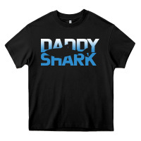 Black Daddy Shark Heavy Core Tee - Bettercallsaul