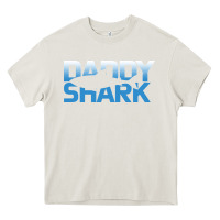 Cream Daddy Shark Heavy Core Tee - Bettercallsaul