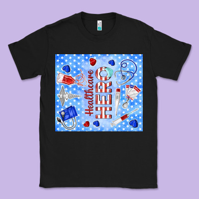 Healthcare Hero Classic Tee Designed By Tumblerdesignbyshophia