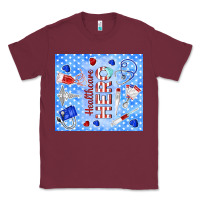 Burgundy healthcare hero Classic Tee - TumblerDesignByShophia