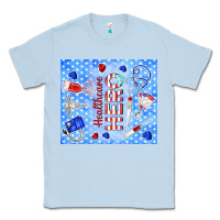 Dusty Blue healthcare hero Classic Tee - TumblerDesignByShophia