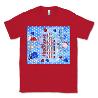Red healthcare hero Classic Tee - TumblerDesignByShophia